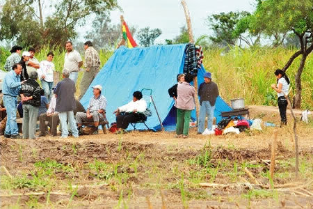 PERJUICIO. La CAO dice que los avasallamientos afectan la inversin de los productores.