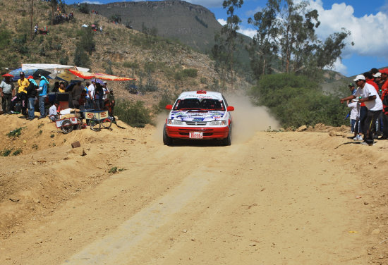 Una escena de la prueba tuerca de 2012, en Zudez.