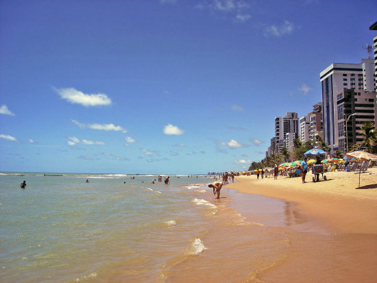 La ciudad brasilea de Recife es una de las ms calientes de ese pas, donde se disputarn algunos encuentros del Mundial de 2014.