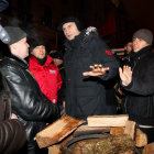 PROTESTA. Las manifestaciones continan en la capital de Ucrania, Kiev.