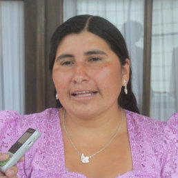 SENADORA. Nlida Sifuentes.