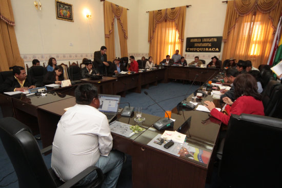 DELIBERACIN. Una nueva sesin de la Asamblea Legislativa Departamental est programada para hoy.