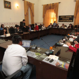 DELIBERACIN. Una nueva sesin de la Asamblea Legislativa Departamental est programada para hoy.