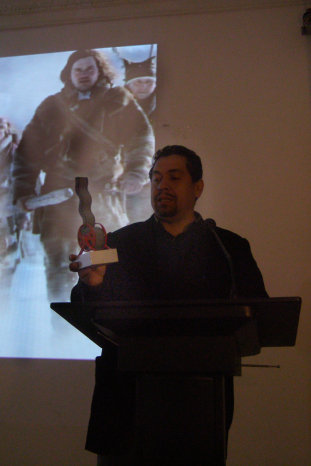 LANZAMIENTO. Humberto Mancilla en la presentacin del Festival de Cine.