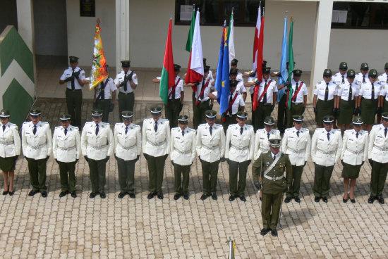 GRADUACIN. Nuevos policas se sumarn al personal del Comando de la Polica.