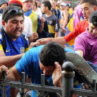 El joven habra participado de los disturbios unas horas antes.