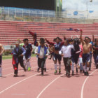 La celebracin de los campeones del municipio de Tarabuco.