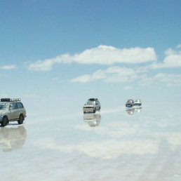 El salar de Uyuni es una regin turstica por donde pasar el Dakar, en enero del prximo ao.