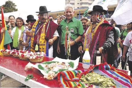 ELEGIDO. Rubn Costas, an gobernador de Santa Cruz, fue proclamado por ms de 5.000 delegados que estuvieron en Cochabamba.