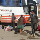 TERMINAL. Se normalizaron las salidas de buses desde Sucre, pero con precaucin.