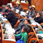 DEBATE. El pleno de la Cmara de Diputados, ayer, durante el tratamiento de la nueva norma.