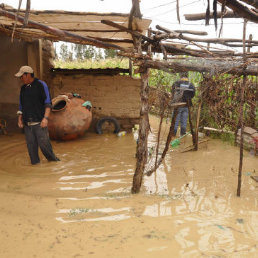 LLUVIAS. Varios municipios de Cochabamba sufrieron inundaciones a causa del clima.