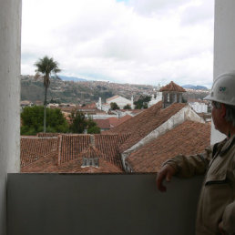 CAUTIVANTE. El paisaje de la ciudad visto desde la torre es nico.