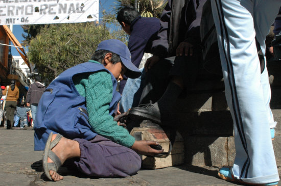 SITUACIN. En el pas existen 850 mil nios y adolescentes trabajadores.