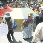 DESCONTENTO. Los jubilados protestaron para ser incluidos en el beneficio.