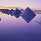 Las motos y los cuadriciclos deben pasar por el salar de Uyuni.