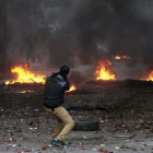 DISTURBIOS. Los enfrentamientos en El Cairo.