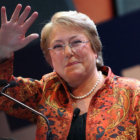 PRESIDENTA. La electa Michelle Bachelet.