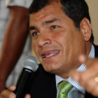 PRESIDENTE. El mandatario ecuatoriano Rafael Correa.