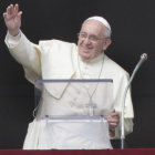 PONTFICE. El Papa Francisco durante su mensaje en el Da de la Sagrada Familia.