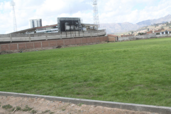 La cancha auxiliar del estadio Patria ser habilitada dentro de tres meses.