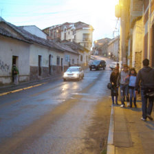 INVESTIGACIN. El lamentable hecho habra ocurrido en la calle Lemoine de la ciudad de Sucre.