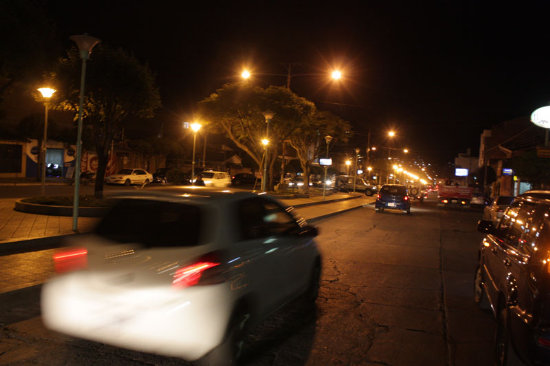 LUGAR. El accidente mltiple ocurri en la avenida de Las Amricas de Sucre.