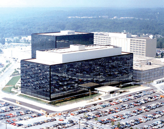 SEDE. La oficina central de la Agencia de Seguridad Nacional (NSA) en Washington.