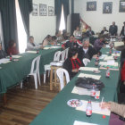 TALLER. El sistema cooperativo de Sucre analiz ayer el proyecto de reglamento de la Ley 356.