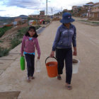 AGUA: Muchas familias no acceden al lquido.