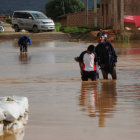 INUNDACIN. En tres municipios del valle cochabambino las casas y los cultivos se perdieron por el desborde del ro Grande.