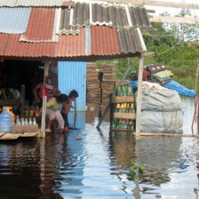 EVENTO. Las lluvias estn causando desastres en el pas.