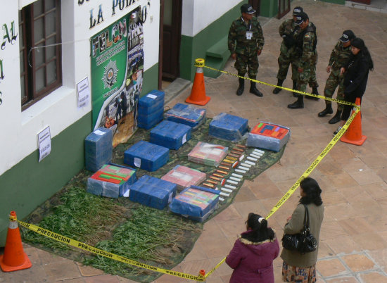 TRFICO. Los narcos usan las empresas de transporte interdepartamental para enviar droga en encomiendas camufladas.