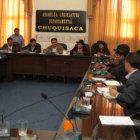 ASAMBLEA. El pleno volvi ayer al trabajo.