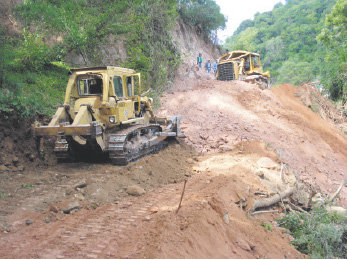 CUMPLIMIENTO. La obra se construy en los plazos previstos pese a la lluvia.