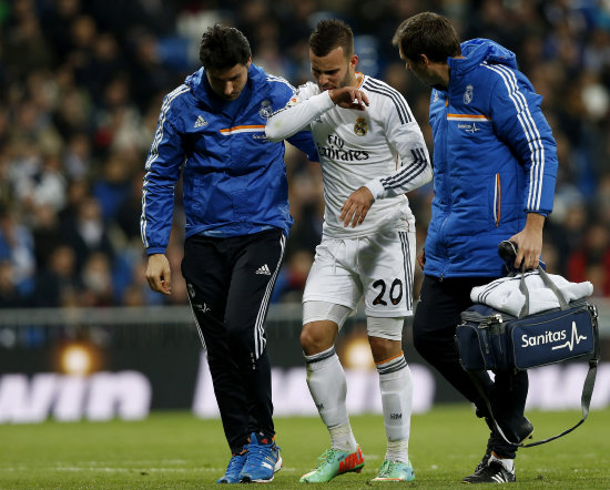 La figura del Real fue Jes, que se retir lesionado de la cancha.