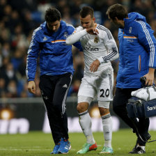 La figura del Real fue Jes, que se retir lesionado de la cancha.