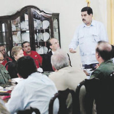 REUNIN. El presidente Nicols Maduro trata con el nuevo gabinete ministerial complicados temas pendientes.