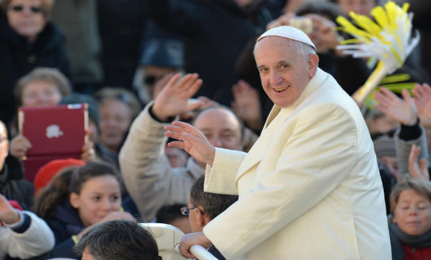 PONTFICE. EL Papa Francisco anuncia cinco nuevo cardenales latinoamericanos, a crear el prximo 22 de febrero.