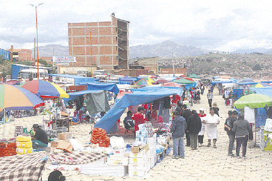 FERIA. El campo requiere mejoras.