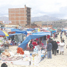 FERIA. El campo requiere mejoras.