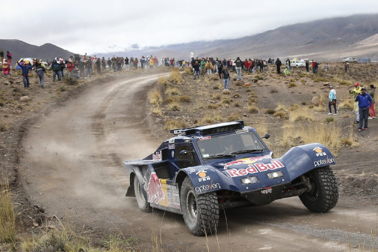 Carlos Sainz gan la sptima etapa corrida en un circuito de Salta.