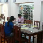 LECTURA. Sala de la Biblioteca donde el pblico puede acceder a bibliografa de su inters.