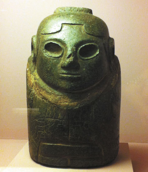 RELIQUIA. El Ekeko Tunu en el museo de Berna.