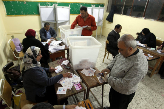 VOTACIN. Hubo masiva participacin.