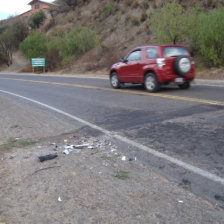 ACCIDENTE. El descuido de los padres produjo que un nio sea atropellado por un bus.