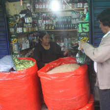 PUESTOS. En Sucre se mantiene la cantidad de personas autorizadas para la venta de coca.