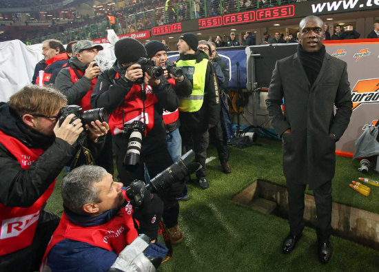 Clarence Seedorf se estren en el banquillo del Miln con una victoria.