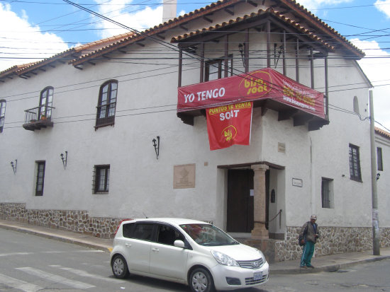 ROBO. El hecho ocurri en las oficinas de la entidad financiera en Sucre.