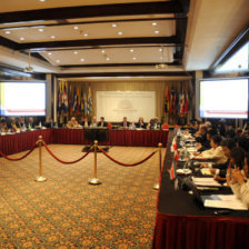 CONFERENCIA. Vista general de la inauguracin de la III Conferencia de la CIDH.